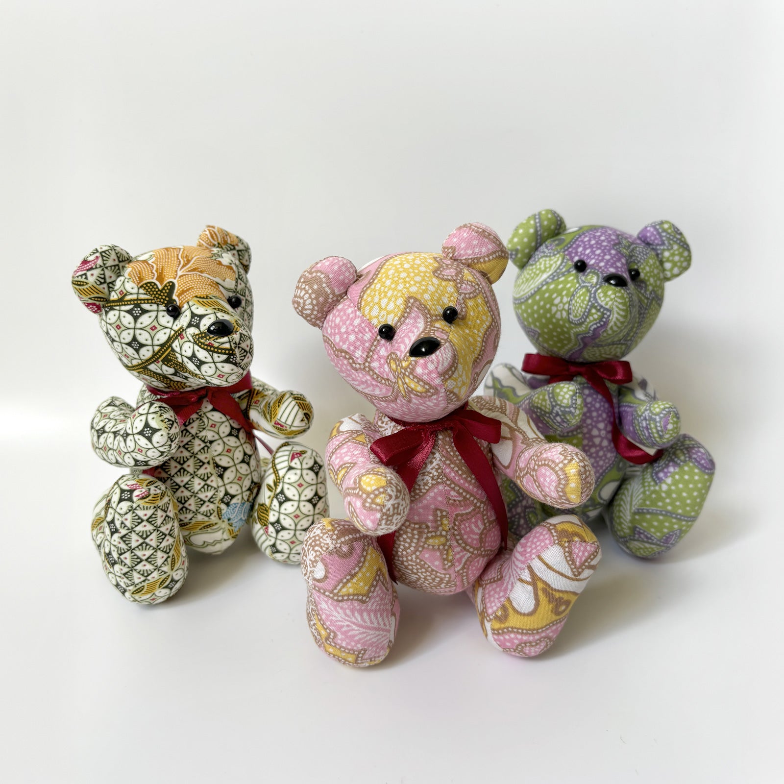 Batik Bear Plushies - Main Image